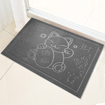 Velvet sand and mud scraping dust rubbing ground mat, , large
