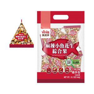 萬歲牌麻辣小魚花生綜合果