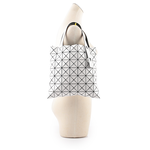 ISSEY MIYAKE BAO BAO PRISM 7X7 亮面手提包/白色, , large