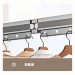 【CITY STAR】Suction Cup Folding 10-Hole Clothes Drying Rack, , large