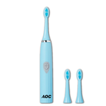 【AOC 愛德華】電池式超聲波智能電動牙刷/共附三個刷頭(成人/兒童/震動/牙刷/牙齒)(S0116-N), , large