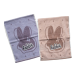 [Kaimei Cotton Industry] 8-pack Random Excellent Pure Cotton Untwisted Yarn Water-absorbent Children's Towel/Bath Towel/Face Towel English Bunny Style, , large