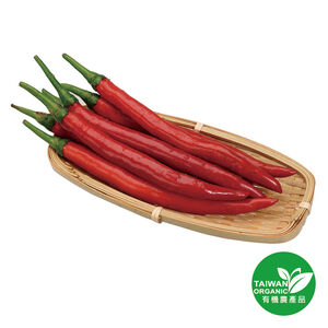 有機紅辣椒(每盒100g±10%)