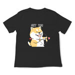 JZ TEE Cat & Shiba Inu - GET YOU Graphic Tee, , large