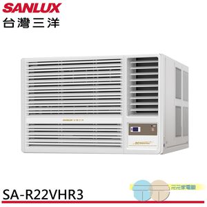 SANLUX Sanyo Taiwan 2-3 Ping Grade 1 Energy Efficiency R32 Inverter Window Air Conditioner Right-Blow Cooling & Heating SA-R22VHR3