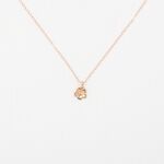 【Angel & Me】梅花 Plum Flower s925 純銀 厚鍍 18k 玫瑰金 項鍊 情人節 禮物, , large