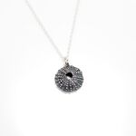 【Angel & Me】Sea urchin s925 sterling silver necklace ocean animal gift, , large