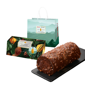 【Yannick 】Crispy Ecuador Dark Chocolate Roll Cake(18CM / Roll)