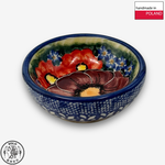 【SOLO歐洲家居】波蘭製 Cerraf 波蘭陶 7cm 醬料碗 雅紅之宴系列, , large