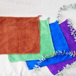 [Kaimei Cotton] 20-pack Random Excellent High-pound 350g Super Absorbent Square Towel Suitable for Rags/Wipes, , large