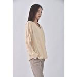 (S) bleecker韓牌質感黃色長袖上衣二手衣, , large