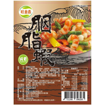 【如意生技】胭脂蝦/燉羊肉/藥膳雞丁/炸花枝圈四種平均共12包(純素200~300g/包〉(免運費), , large