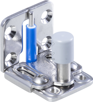 【協進五金】#304可調下止(長)KO-260不鏽鋼色(附螺絲包+六角板手)