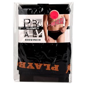 Play Boy琱兔立體彈性三角褲-顏色隨機出貨<L>