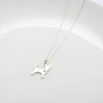 【Angel & Me】Chihuahua Dog s925 sterling silver necklace Birthday gift, , large
