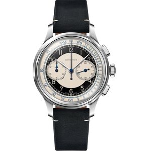 LONGINES 浪琴 Heritage 經典復刻計時機械錶 L28304930