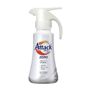 Attack ZERO超濃縮洗衣精-按壓白-400g
