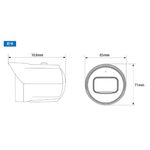 昌運監視器 SAMPO聲寶 VK-TW20N-A 200萬 IR HDCVI 定焦槍型攝影機 內建麥克風 同軸音頻, , large