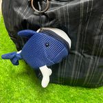 【可愛造型 可機洗 透氣抗菌】鯨魚 鑰匙包 零錢包 吊飾 鑰匙圈吊飾 禮物 交換禮物 包包吊飾【加贈購物袋顏色隨機】, , large