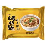 媽媽麵蒜香排骨風味袋麵 80g, , large