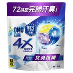 白蘭4X極淨酵素抗病毒洗衣球抗臭護纖補充包, , large