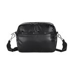 |快速出貨|Lesportsac Deluxe Crossbody 拉鍊斜背包/ 亮面黑, , large