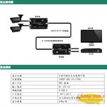 昌運監視器 HD-201 2路三合一同軸高清訊號集中 擴充器, , large