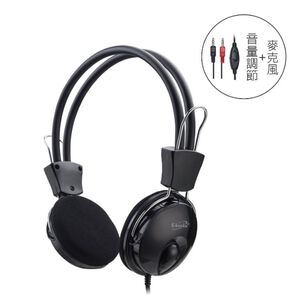 E-BOOKS SS31 旋轉式頭戴耳機麥克風 音質清晰 可調麥克風管 配戴舒適適用多設備