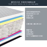 台灣製【藤原傢俬】全木芯板新6抽3件式房間組(新6抽床底+2層床頭+3M防潑水獨立筒-偏軟)(3.5尺/5尺/6尺), , large