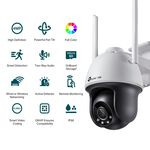 TP-LINK 2入組合 昌運監視器 VIGI C540-W 400萬 戶外全彩旋轉式網路攝影機 PoE網路監控攝影機, , large