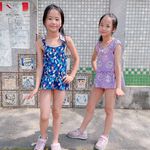 Bonne Nuit 迪士尼泳裝-冰雪奇緣(藍) 90, , large