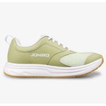 【JONIRO】台灣製造 拇趾外翻 FOOTLOOSE  寬楦 舒適 透氣 氣墊鞋款 _女鞋 亞麻綠(部分鞋款有現貨), , large