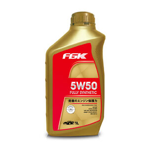 【汽車百貨】FGK 5W50 全合成機油(12瓶/箱)