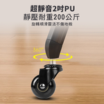 【G+居家】免組裝 舒適靈活折疊會議椅-含2吋純黑輪(事務椅/接待椅/辦公椅/培訓椅/便攜椅/活動椅 移動式折疊椅), , large