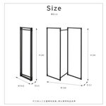 【H&R安室家】鋁合金三段式百變掛衣架/百變掛衣架/曬衣架LSF60, LSF60黑色款, large