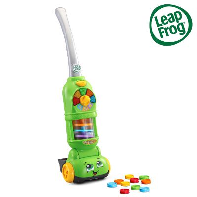 官方直營【LeapFrog】走走數數吸塵器-綠色