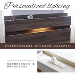 【藤原傢俬】全木芯板新6抽2件式房間組(新6抽床底+2層收納床頭), , large