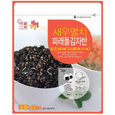天命海苔酥(蝦子鯷魚口味)