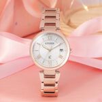 CITIZEN 星辰 XC 光動能亞洲限定女錶 EO1192-59A, , large