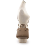 BURBERRY THE BABY BANNER HOUSE格紋皮革包/駝色, , large