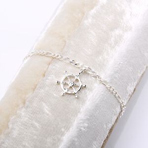 【Angel & Me】船舵 舵輪 掌舵人生 s925純銀手鍊 腳鍊 生日禮物,  【Angel & Me】船舵 舵輪 掌舵人生 s925純銀手鍊 腳鍊 生日禮物