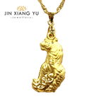 【衿湘鈺】24K金項鍊-虎爺, , large