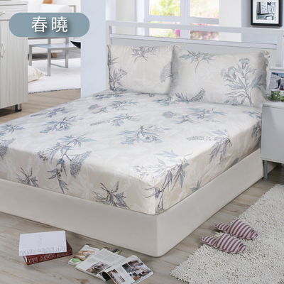 【多利寶寢具】Victoria 100%純天絲頂級60S單人二件式床包組-春曉