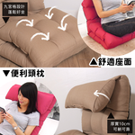 [台客嚴選] NICO妮可和室椅(大尺寸)  單人沙發床 沙發 懶人沙發 躺椅 懶骨頭 台灣製, , large