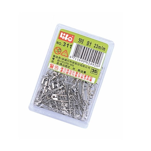 【 徠福 】別針 23mm 55支入 / 盒 NO.311