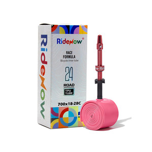 RideNow-TPU Inner Tubes 24g-Aluminum Stem 65mm 700x18-28C 