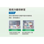 SHARP 315L Inverter Double Door Refrigerator SJ-HY32-SL, , large