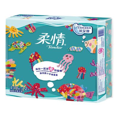 柔情抽取式衛生紙130抽X12包