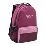SOLIS 漸變調色盤ONES系列 13吋電腦後背包-可套行李箱拉桿-蘇芳紫, , large