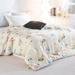 【Betrise貝翠絲】Cool Summer Childish Series 60-count 100% Tencel Quilt Children's Summer Quilt 100x120cm-Please note the color, if no note is made, it will be shipped randomly, , large
